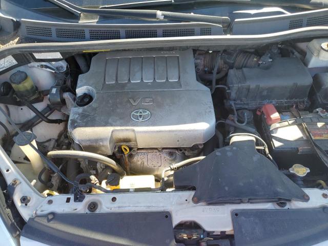 5TDBK22C48S013140 - 2008 TOYOTA SIENNA XLE WHITE photo 12