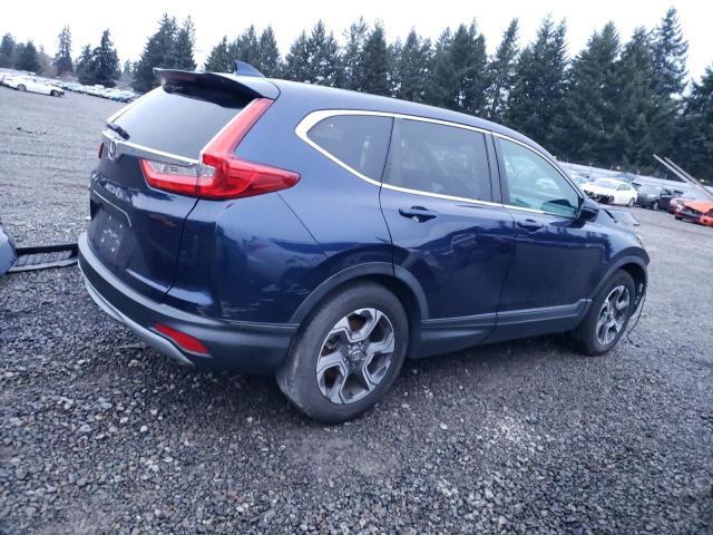 7FARW1H54JE015880 - 2018 HONDA CR-V EX BLUE photo 3