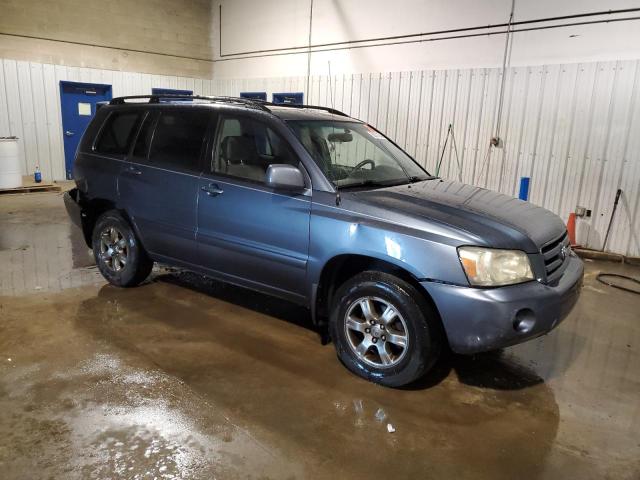 JTEEP21A170228440 - 2007 TOYOTA HIGHLANDER SPORT BLUE photo 4