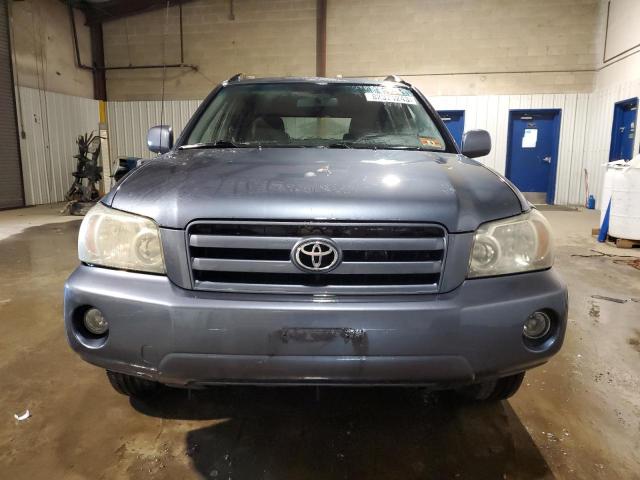 JTEEP21A170228440 - 2007 TOYOTA HIGHLANDER SPORT BLUE photo 5