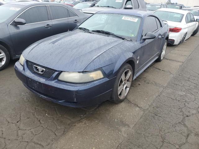 1FAFP40433F341383 - 2003 FORD MUSTANG BLUE photo 1