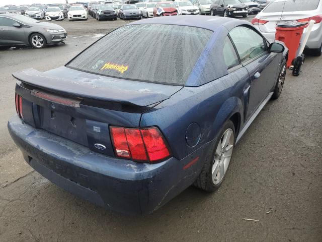 1FAFP40433F341383 - 2003 FORD MUSTANG BLUE photo 3