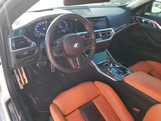 WBS43AZ01PCM35886 - 2023 BMW M4 COMPETITION Blanc photo 8