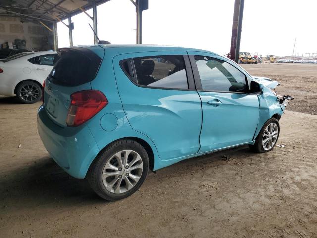 KL8CD6SA2MC734372 - 2021 CHEVROLET SPARK 1LT TURQUOISE photo 3