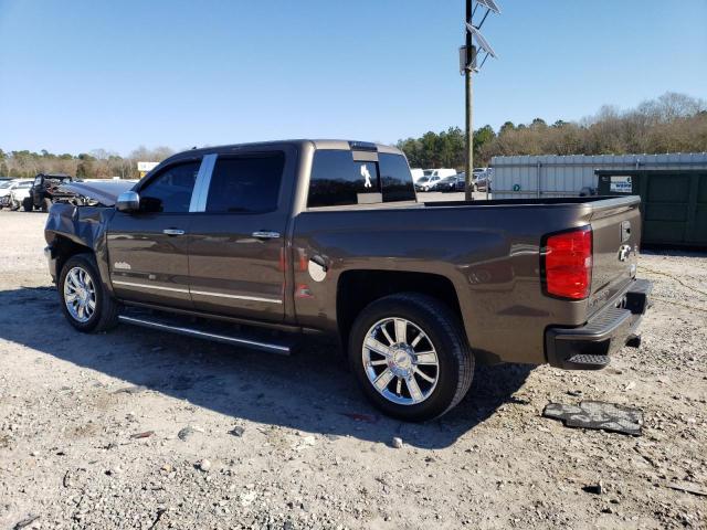 3GCPCTEC1EG337158 - 2014 CHEVROLET SILVERADO C1500 HIGH COUNTRY BROWN photo 2