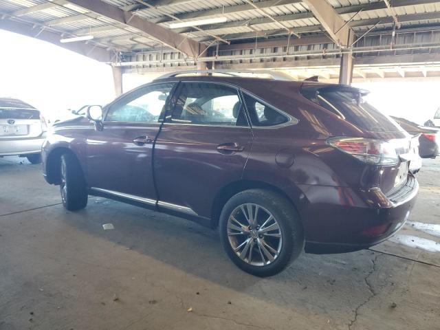 JTJBK1BA9E2460717 - 2014 LEXUS RX 350 BASE MAROON photo 2