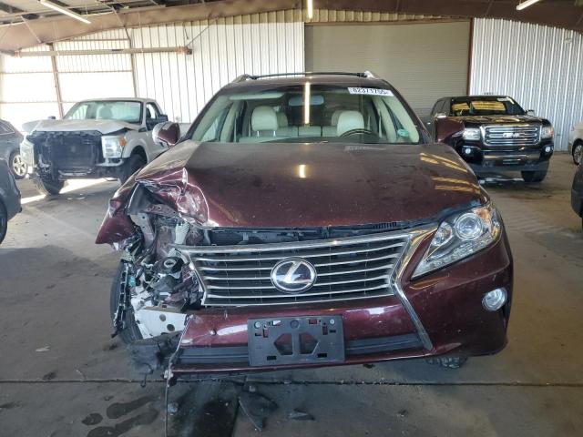 JTJBK1BA9E2460717 - 2014 LEXUS RX 350 BASE MAROON photo 5