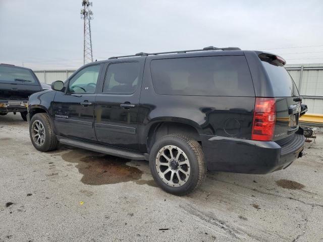 1GNSKJE33BR397821 - 2011 CHEVROLET SUBURBAN K1500 LT BLACK photo 2