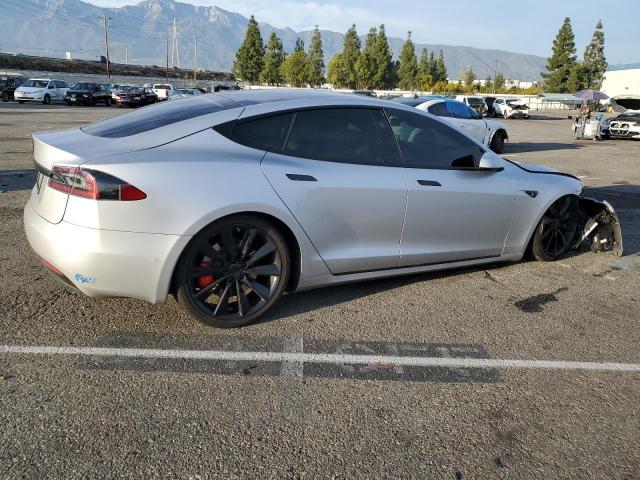 5YJSA1E24HF229834 - 2017 TESLA MODEL S ვერცხლისფერი ფოტო 3