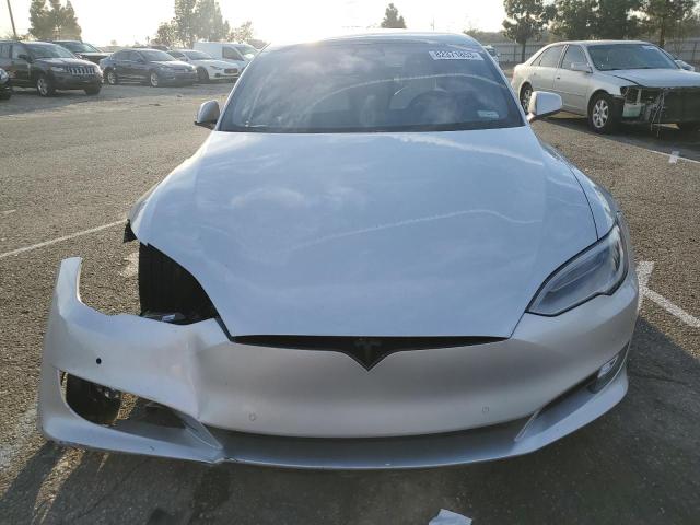 5YJSA1E24HF229834 - 2017 TESLA MODEL S ვერცხლისფერი ფოტო 5