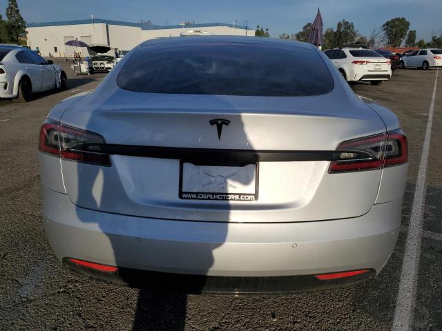 5YJSA1E24HF229834 - 2017 TESLA MODEL S ვერცხლისფერი ფოტო 6