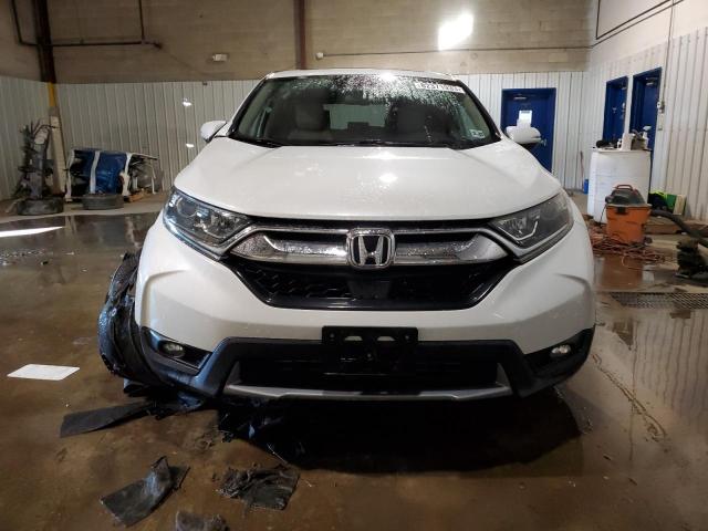 7FARW2H84KE051604 - 2019 HONDA CR-V EXL WHITE photo 5