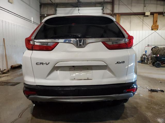 7FARW2H84KE051604 - 2019 HONDA CR-V EXL WHITE photo 6