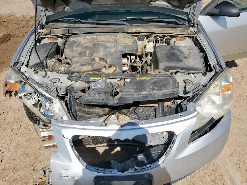 1G2ZG57B294211542 - 2009 PONTIAC G6 SILVER photo 11