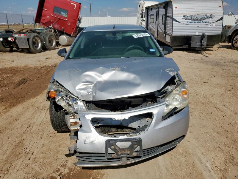 1G2ZG57B294211542 - 2009 PONTIAC G6 SILVER photo 5