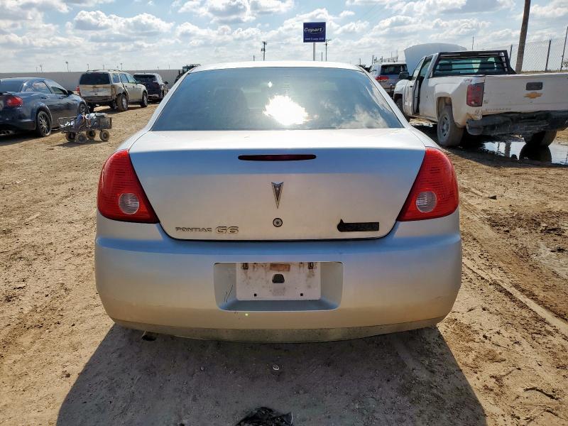 1G2ZG57B294211542 - 2009 PONTIAC G6 SILVER photo 6