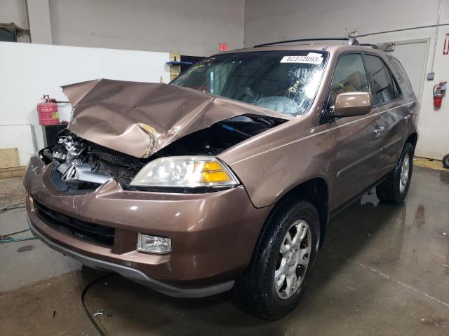 2HNYD18994H516935 - 2004 ACURA MDX TOURING BROWN photo 1