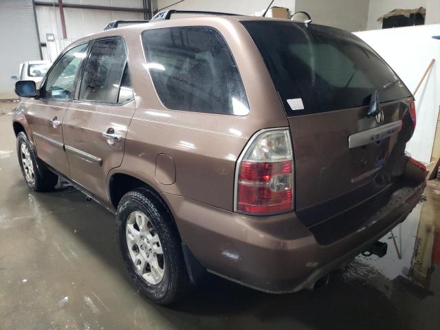 2HNYD18994H516935 - 2004 ACURA MDX TOURING BROWN photo 2