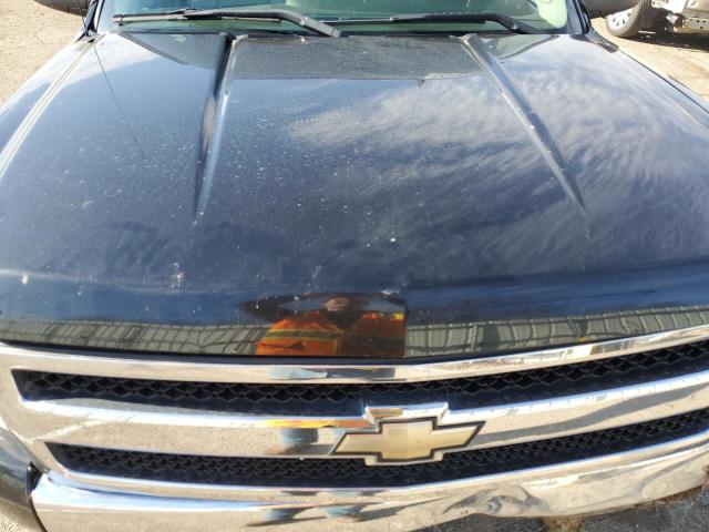 2GCEK19J271603743 - 2007 CHEVROLET SILVERADO K1500 BLACK photo 11