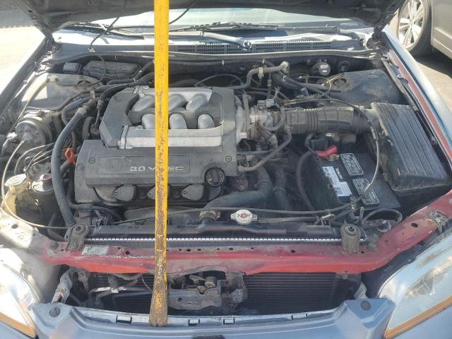 1HGCG16502A049165 - 2002 HONDA ACCORD EX BLUE photo 11