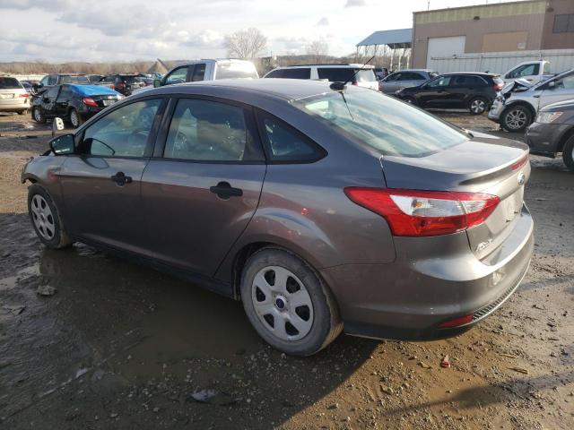 1FADP3E26EL285243 - 2014 FORD FOCUS S GRAY photo 2