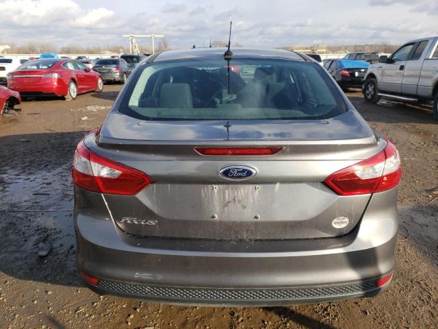 1FADP3E26EL285243 - 2014 FORD FOCUS S GRAY photo 6