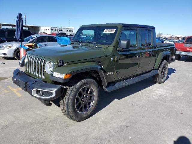 1C6HJTFG3NL112973 - 2022 JEEP GLADIATOR OVERLAND GREEN photo 1