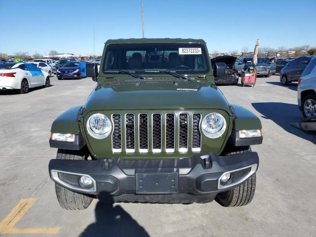 1C6HJTFG3NL112973 - 2022 JEEP GLADIATOR OVERLAND GREEN photo 5