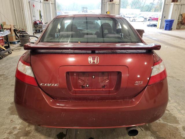 2HGFG21596H705090 - 2006 HONDA CIVIC SI MAROON photo 6