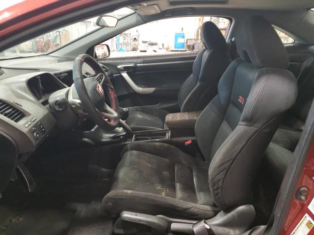 2HGFG21596H705090 - 2006 HONDA CIVIC SI MAROON photo 7