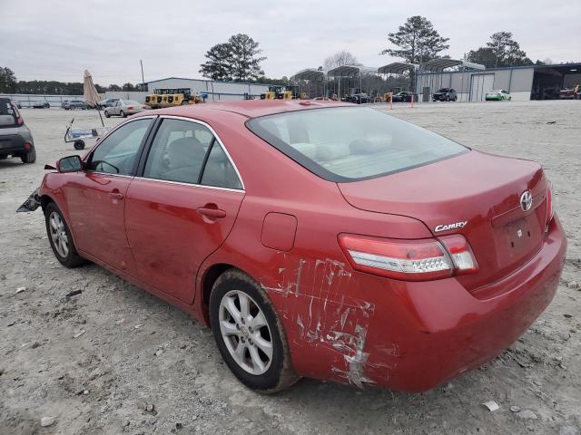 4T4BF3EK0BR087964 - 2011 TOYOTA CAMRY BASE RED photo 2