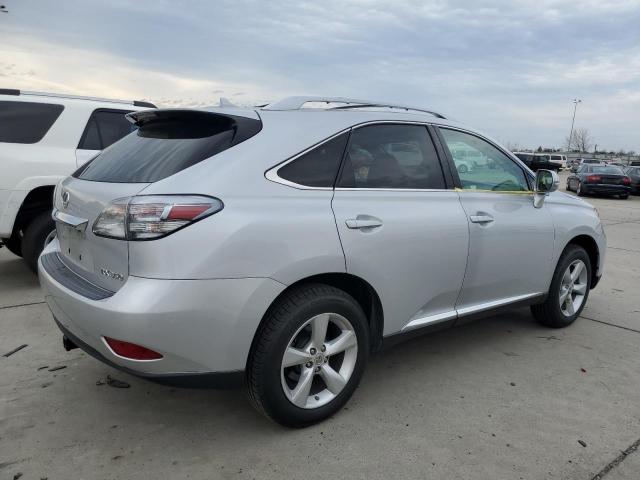 2T2BK1BA9BC082748 - 2011 LEXUS RX 350 SILVER photo 3