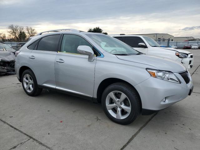 2T2BK1BA9BC082748 - 2011 LEXUS RX 350 SILVER photo 4