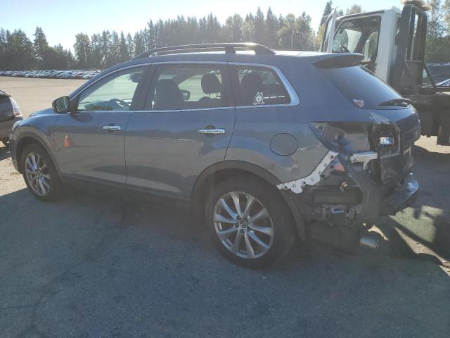 JM3TB3DV5E0431026 - 2014 MAZDA CX-9 GRAND TOURING BLUE photo 2