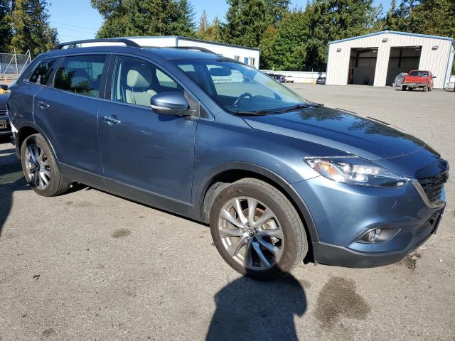 JM3TB3DV5E0431026 - 2014 MAZDA CX-9 GRAND TOURING BLUE photo 4
