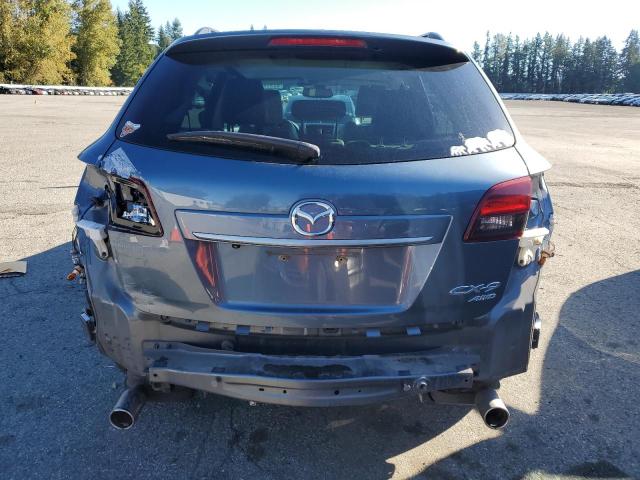 JM3TB3DV5E0431026 - 2014 MAZDA CX-9 GRAND TOURING BLUE photo 6