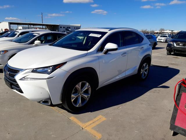 JTJBJRBZ2H2051342 - 2017 LEXUS NX 300H WHITE photo 1