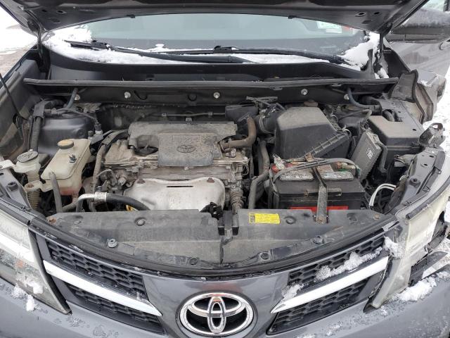 2T3BFREV2DW092861 - 2013 TOYOTA RAV4 LE GRAY photo 12