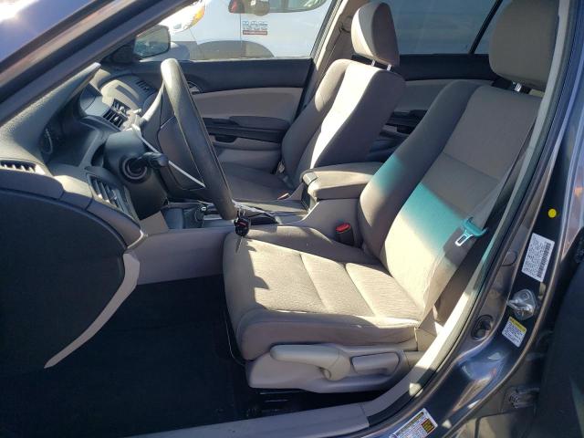 1HGCP2F33CA093795 - 2012 HONDA ACCORD LX ნაცრისფერი ფოტო 7