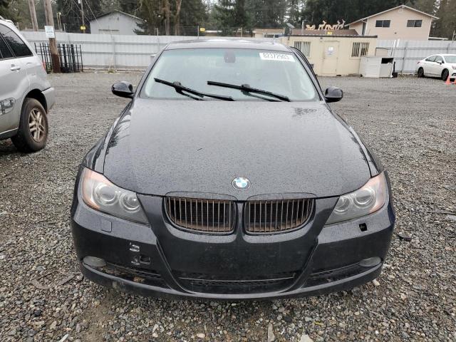 WBAVB73527P100275 - 2007 BMW 335 I BLACK photo 5