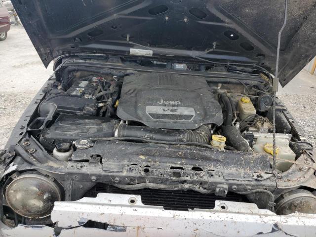 1C4BJWDG6GL163891 - 2016 JEEP WRANGLER U SPORT Czarny zdjęcie 11