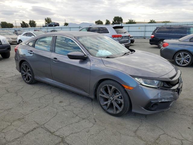 19XFC2F89KE207281 - 2019 HONDA CIVIC SPORT GRAY photo 4