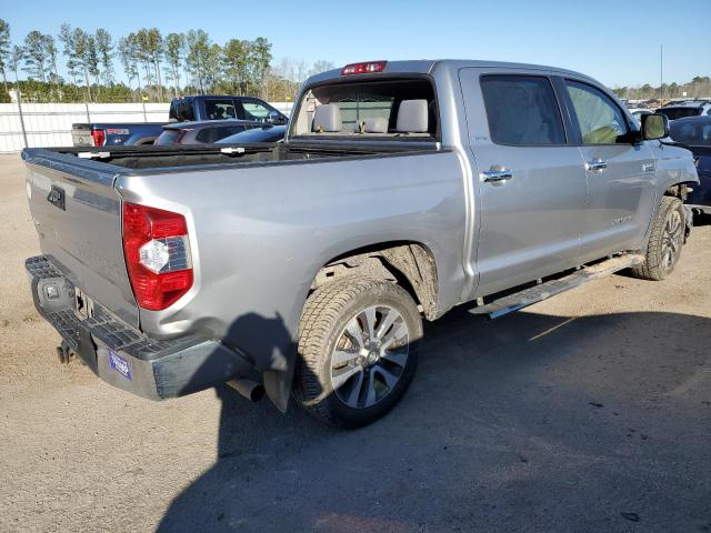 5TFHY5F16KX867812 - 2019 TOYOTA TUNDRA CREWMAX LIMITED SILVER photo 3