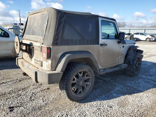 1J4FZ24198L554348 - 2008 JEEP WRANGLER X SILVER photo 3