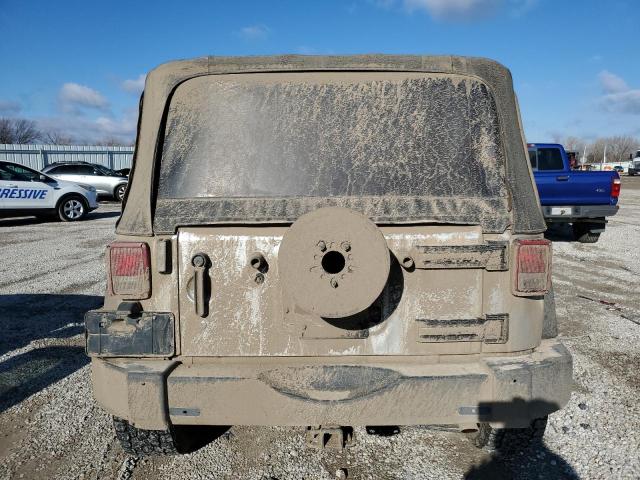 1J4FZ24198L554348 - 2008 JEEP WRANGLER X SILVER photo 6