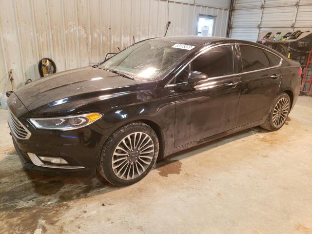 3FA6P0D92JR194097 - 2018 FORD FUSION TITANIUM/PLATINUM BLACK photo 1