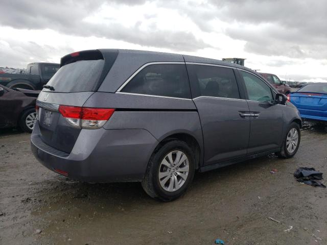 5FNRL5H64FB004714 - 2015 HONDA ODYSSEY EXL GRAY photo 3