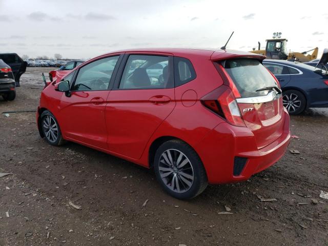 3HGGK5H84FM774131 - 2015 HONDA FIT EX RED photo 2