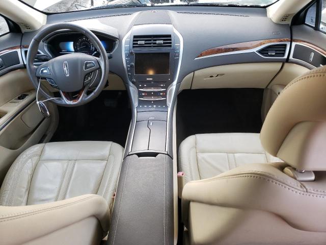 3LN6L2LU6ER814605 - 2014 LINCOLN MKZ HYBRID BEIGE photo 8