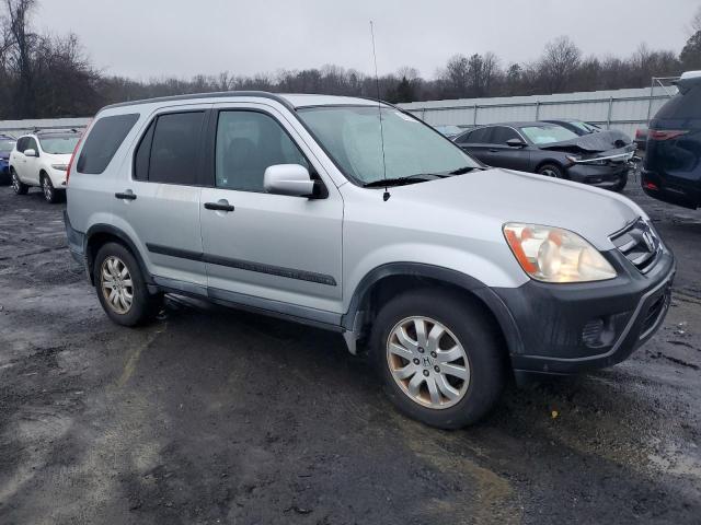 SHSRD78885U343283 - 2005 HONDA CR-V EX SILVER photo 4